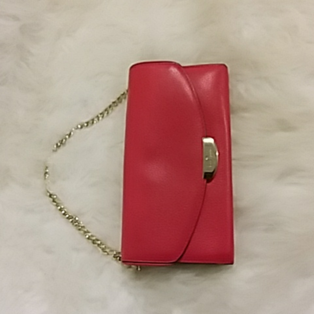 EUC Kate Spade wallet/purse.. detachable gold handle